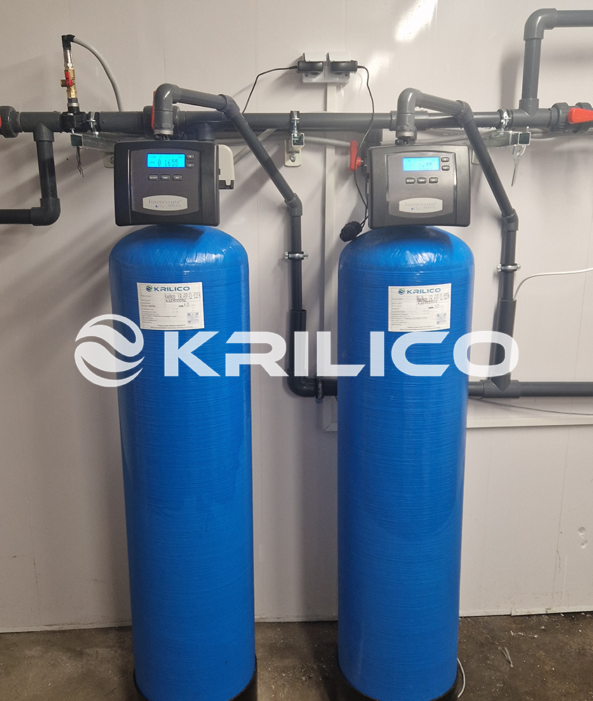 Iron and manganese removal station