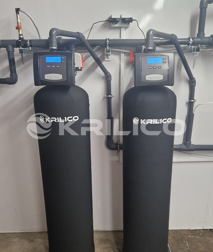 Iron and manganese removal station