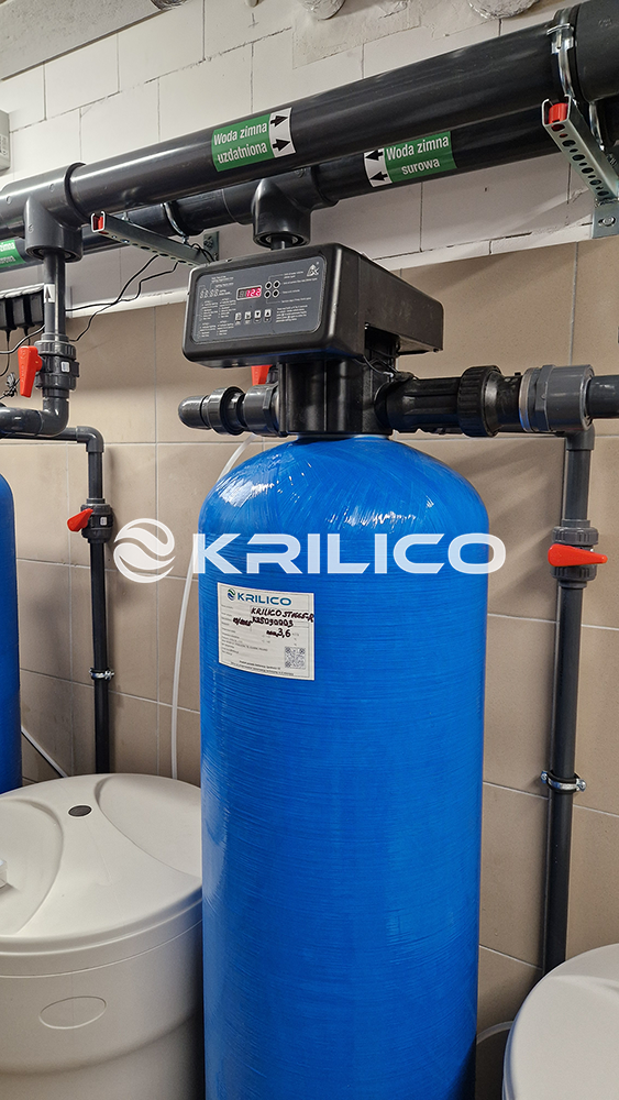 Trójstopniowa (równoległa) stacja zmiękczania wody