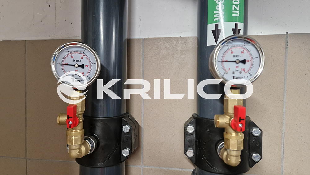 Trójstopniowa (równoległa) stacja zmiękczania wody