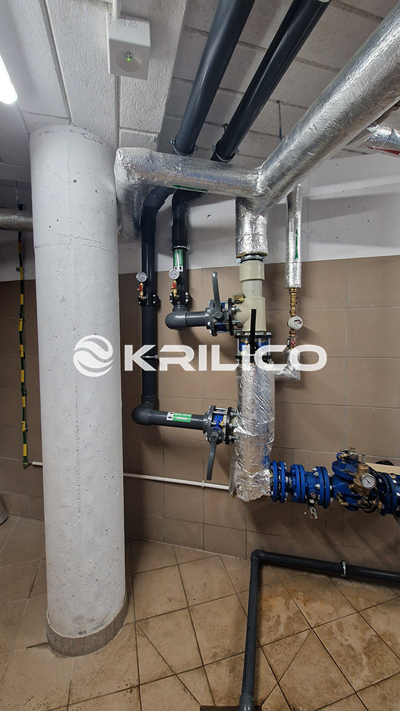 Trójstopniowa (równoległa) stacja zmiękczania wody